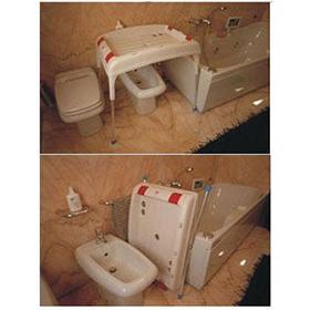 Bañera Onda Bella Grande, Rosada con Soporte/Cambiador y Colchon, OK Baby