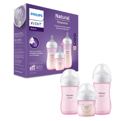 Set de Biberones Natural 4/9/11 oz, Philips Avent