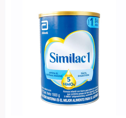 Similac 1 Formula en Polvo para Bebes enriquecida con 5HMO 1800g/ 4 lbs. Por Encargo✨