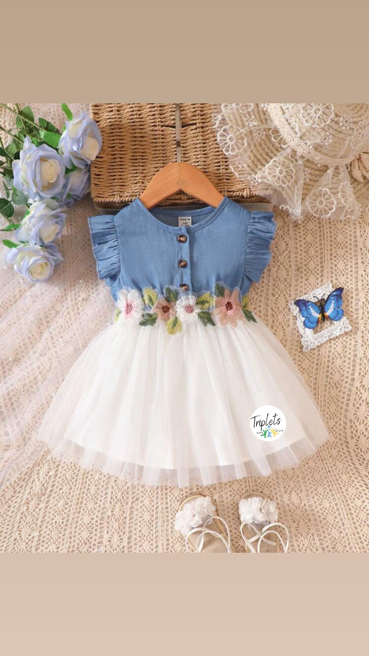 Vestido Baby Floral Dress