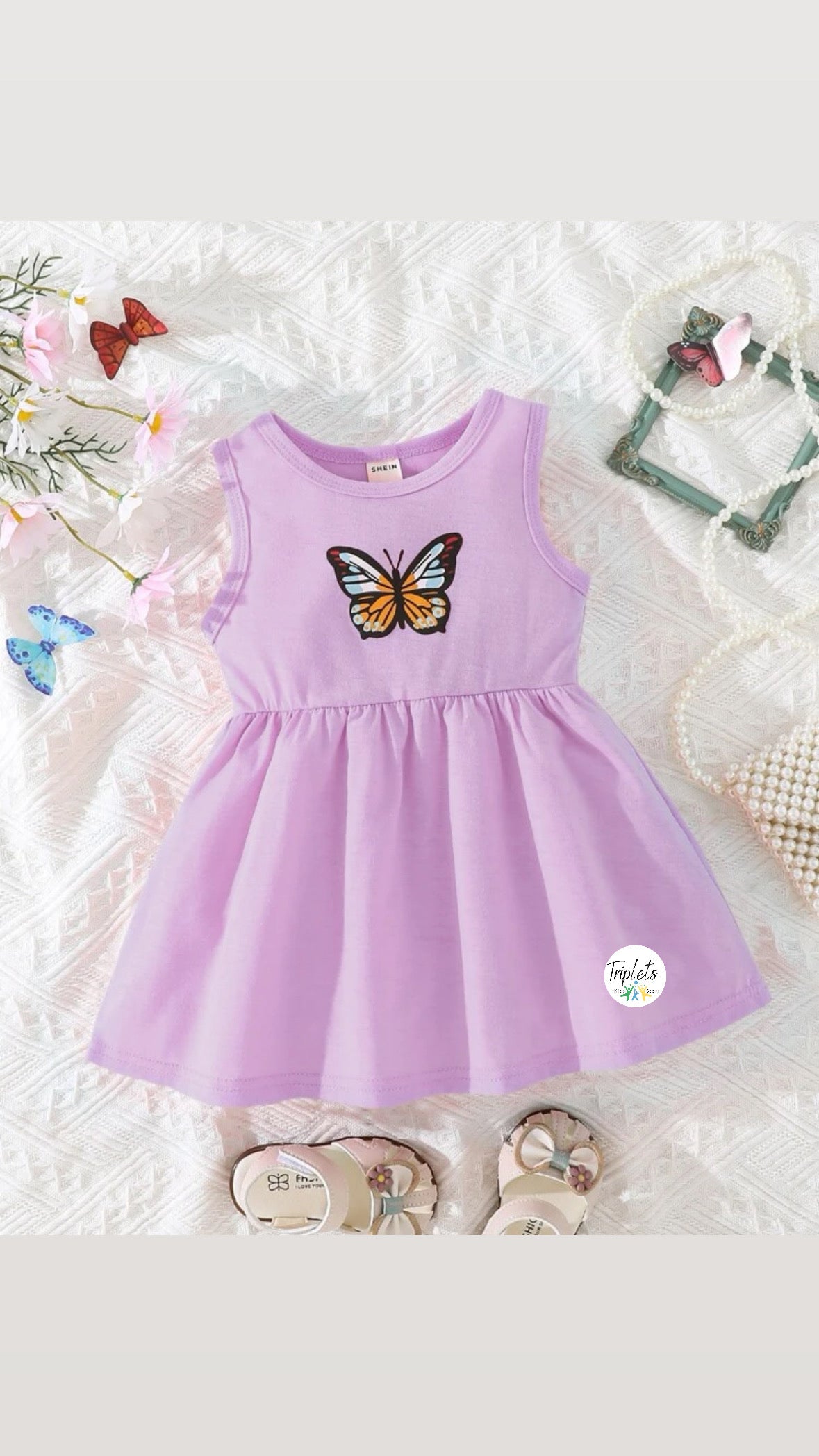 Vestido Baby Butterfly Dress