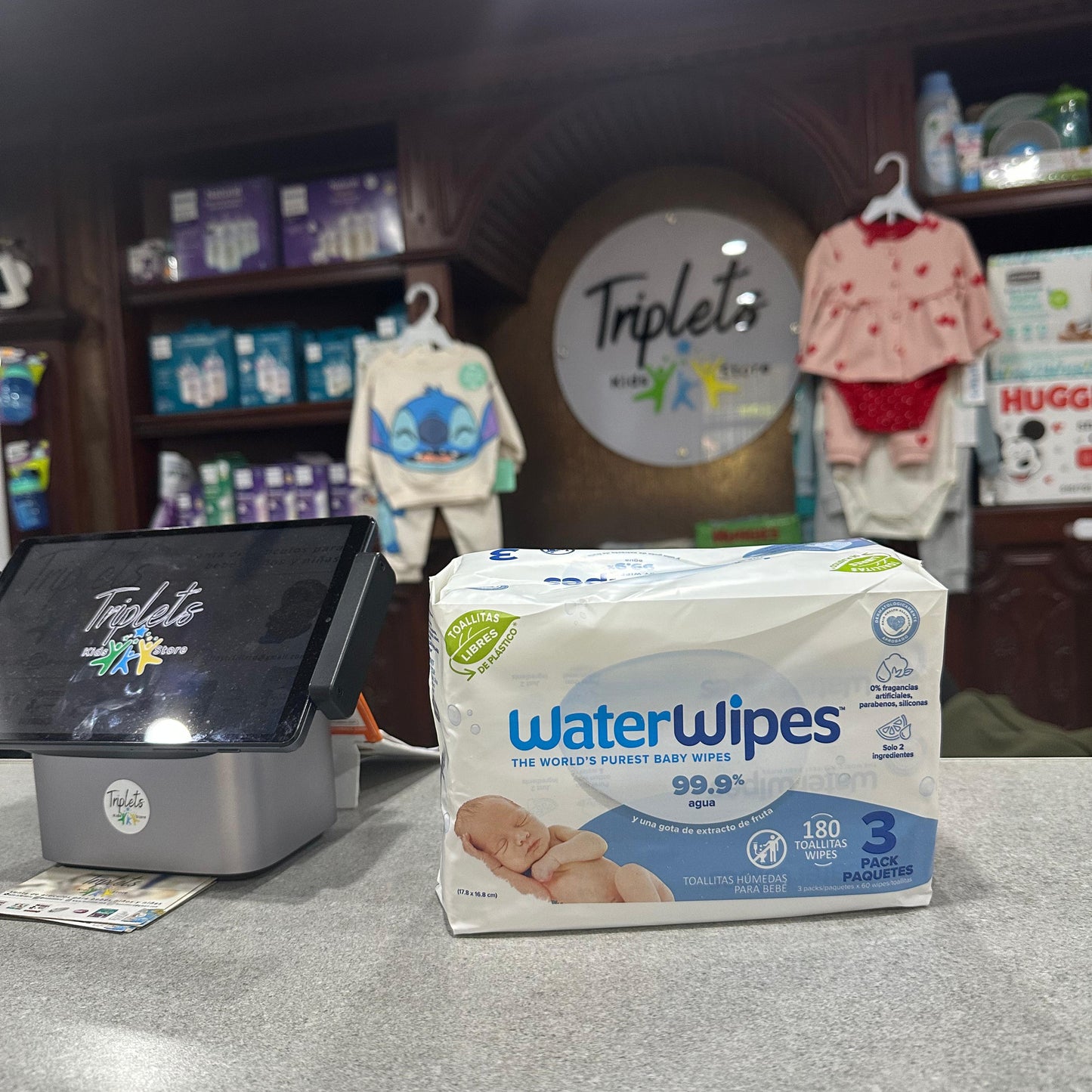Toallas Húmedas, Wipes 99.9% agua, Water Wipes