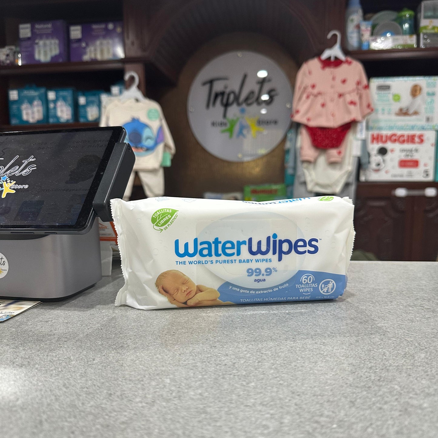 Toallas Húmedas, Wipes 99.9% agua, Water Wipes